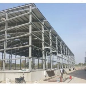 MS building structural fabrication service in Indore Madhya Pradesh by Peb & Fab Steel Structure
