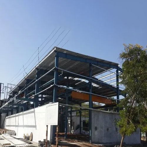Steel Warehouse Shed Fabrication Service for Industrial Storage Buildings in India
