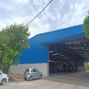 MS Pre Engineered Warehouse Fabrication Service