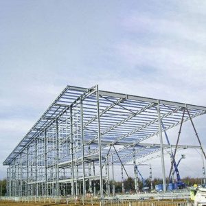MS roof structural fabrication service in Mumbai and Pune, Maharashtra, by Peb and Fab Steel Structure