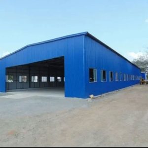 Prefabricated factory shed fabrication service in Jaipur Rajasthan by Peb and Fab Steel Structure